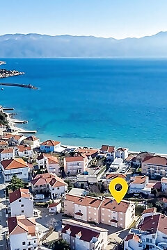 "apartmanok A Tenger Mellett Baska, Krk - 19350 Baska"