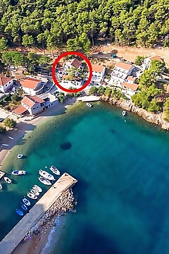 "apartmanok A Tenger Mellett Öböl Vela Stiniva, Hvar - 6864 Vela Stiniva"